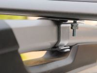 Багажник на Рено Дастер (2021-...) - крыловидные дуги на рейлинги, Ultra Box, с серебристыми опорами