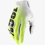100% Ridefit Glove Korp Yellow перчатки для мотокросса и эндуро