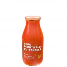 Соус томатный Convivia Путтанеска с оливками и каперсами БИО - 250 г (Италия)