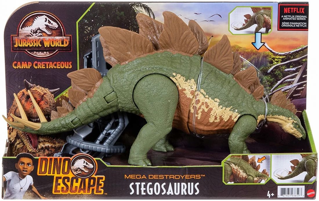 Фигурка Jurassic World Мегаразрушители Стегозавр GWD62