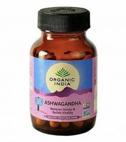 Ашвагандха Органик Индия 60 капсул Ashwagandha ORGANIC INDIA