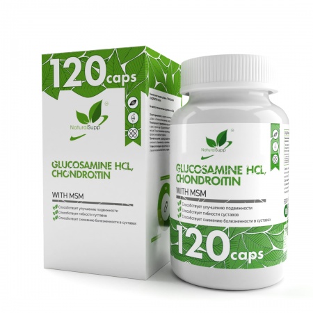 Глюкозамин Хондроитин МСМ, 120 капсул