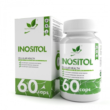 Инозитол, 600 мг, 60 капсул