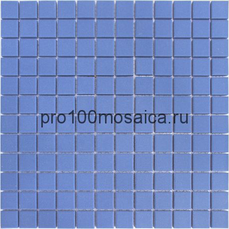Мозаика из керамогранита неглазурованная с прокрасом в массе Abisso blu 30х30х0,6 см (чип 23х23х6 мм)