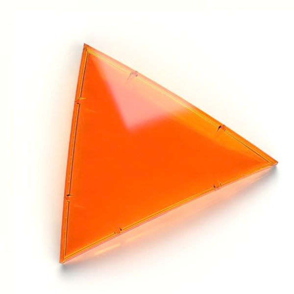 Деталь геокупола 3 м A оранж прозрачный из ПЭТ