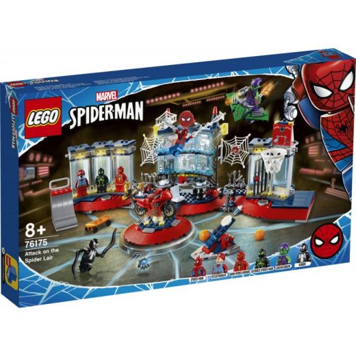 Конструктор LEGO Super Heroes "Нападение на мастерскую паука" 76175