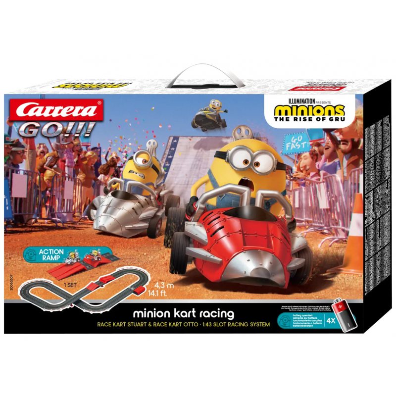 Автотрек Carrera GO!!! - Minion Kart Racing  63507