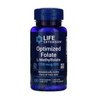 Life Extension Оптимизированный Фолат Optimized Folate L-Methylfolate, 100 шт