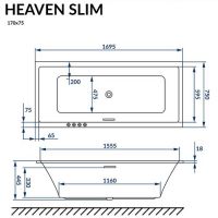 схема Excellent Heaven Slim 170x75