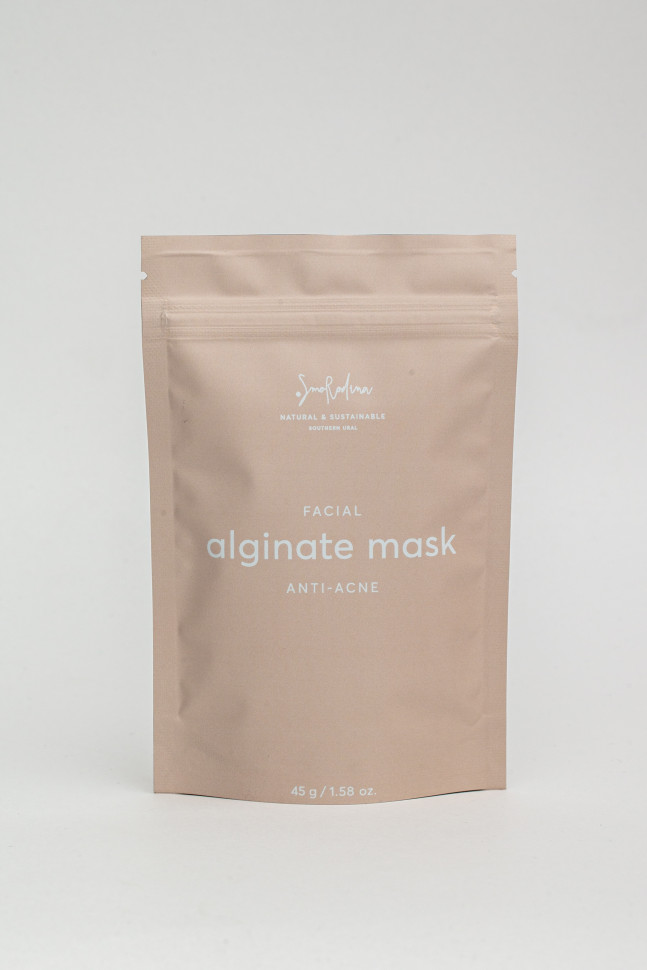 SmoRodina - Альгинатная маска для проблемной кожи ANTI-ACNE, 45 г