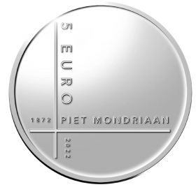 130 лет со дня рождения Пита Мондриана 5 евро Нидерланды 2022 на заказ
