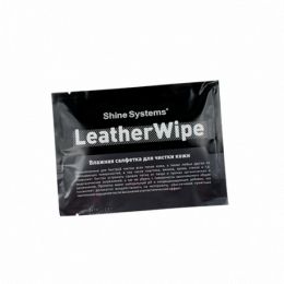 Shine Systems LeatherWipe - влажная салфетка для чистки кожи, 1 шт цена, купить в Челябинске