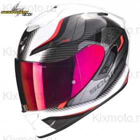 Шлем Scorpion EXO-1400 Evo Air Attune, Бело-красный