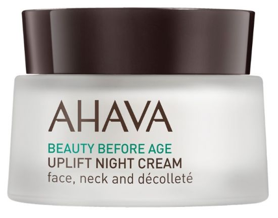 Ahava Beauty Before Age Ночной крем для подтяжки кожи лица, шеи и зоны декольте 50 мл