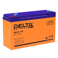 Аккумулятор герметичный VRLA свинцово-кислотный DELTA HR 6-12