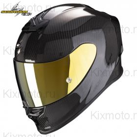 Шлем Scorpion EXO-R1 Evo Carbon Air Solid, Чёрный