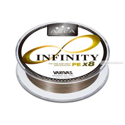 Плетеный шнур Varivas Super Trout Area Infinity PE x8 75 м / 0.9 мм / 3,4 кг