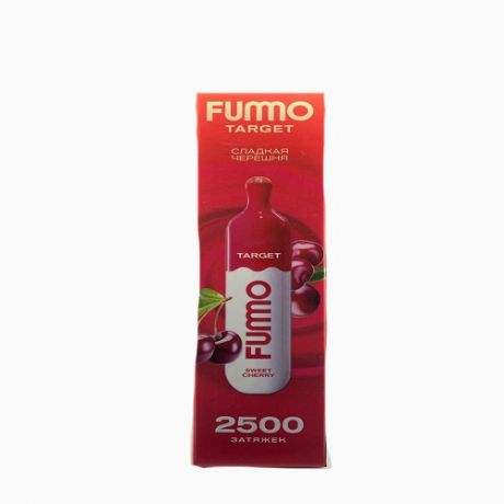 Одноразовое устройство Fummo Target Disposable Vape 2500 Сладкая черешня