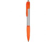 Ручка шариковая "Shelbourne", серебряный/оранжевый, черные чернила (арт. 10640104)