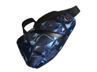 Спортивный рюкзак, чёрно-синий ХВВ-6. Артикул 00920