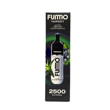 Одноразовое устройство Fummo Target Disposable Vape 2500 Алоэ черная смородина