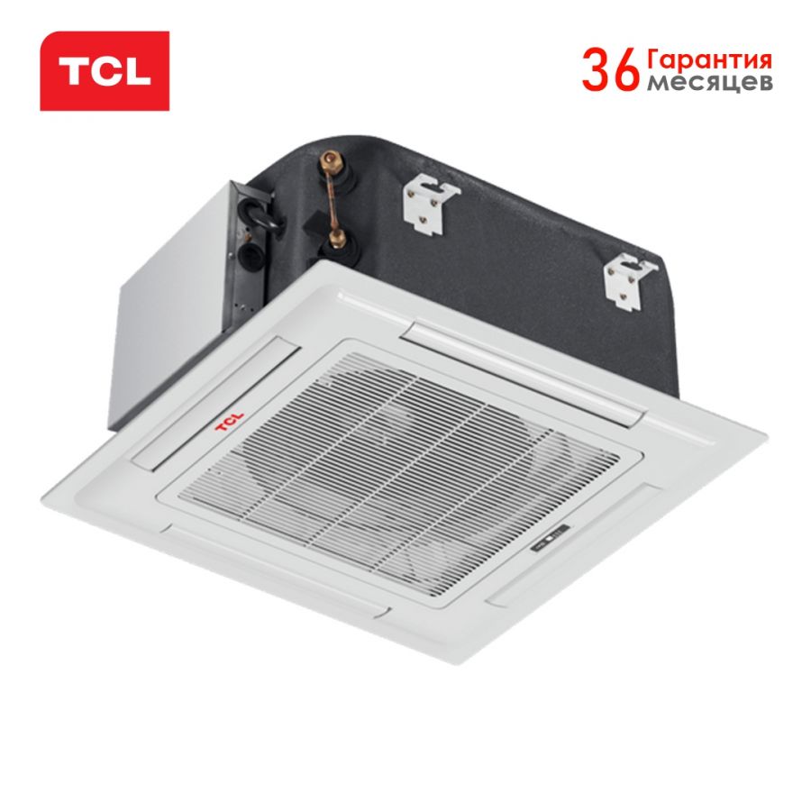 TCL (12 "куб") TQC-12HRA-TOU-12HNA-MBQ4-B, Кондиционер кассетный комапактный