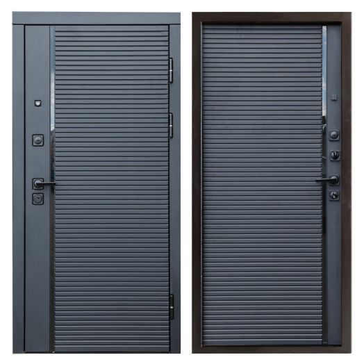 Входная Металлическая Дверь Термодор Termo-door (T.DOOR) Black line Porte black
