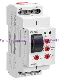 Реле контроля переменного тока GRI8-06A 2-20А