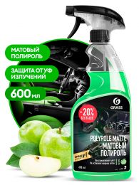 Полироль-очиститель пластика матовый "Polyrole Matte" яблоко (флакон 600 мл) цена, купить в Челябинске