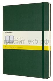 Книжка зап.Moleskine XLarge Classik клетка зеленый QP091K15