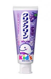 ​КAO Clear Clean Kids Grape – детская зубная паста со вкусом винограда