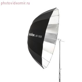 Фотозонт параболический Godox UB-130S серебро/черный