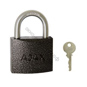 Замок Ajax (Аякс) навесной PD-0150 (PD-01-50) 3 key англ. /коробка ID товара: 42237