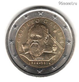 Италия 2 евро 2014