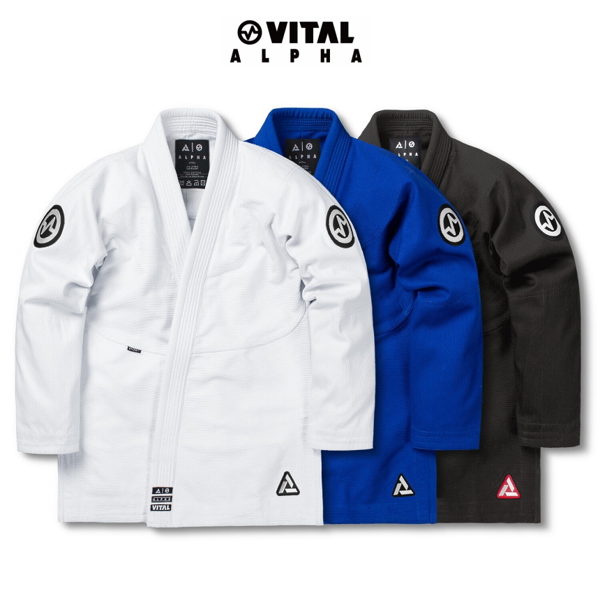 Кимоно Vital "Alpha" Black Patch