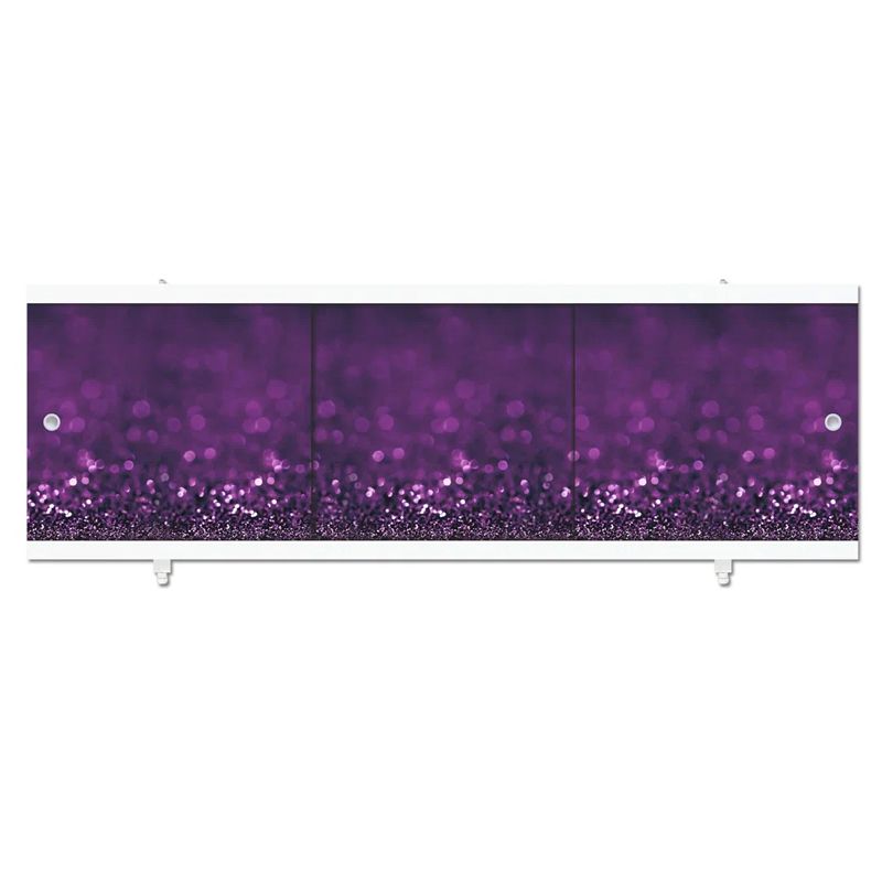 Экран под ванну раздвижной Melodia Salsa фиолетовый 150 MBSS15011