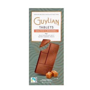 Шоколад молочный с солёной карамелью Guylian Milk Chocolate 100 г - Бельгия