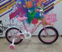 Велосипед детский 14" 1 скорость розовый