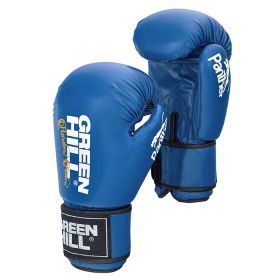 Боксерские перчатки Green Hill BGP-2098 Panther синие  12 oz