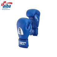 Боксерские перчатки Green Hill BGS-1213a Super Star одобренные AIBA синие 12 oz