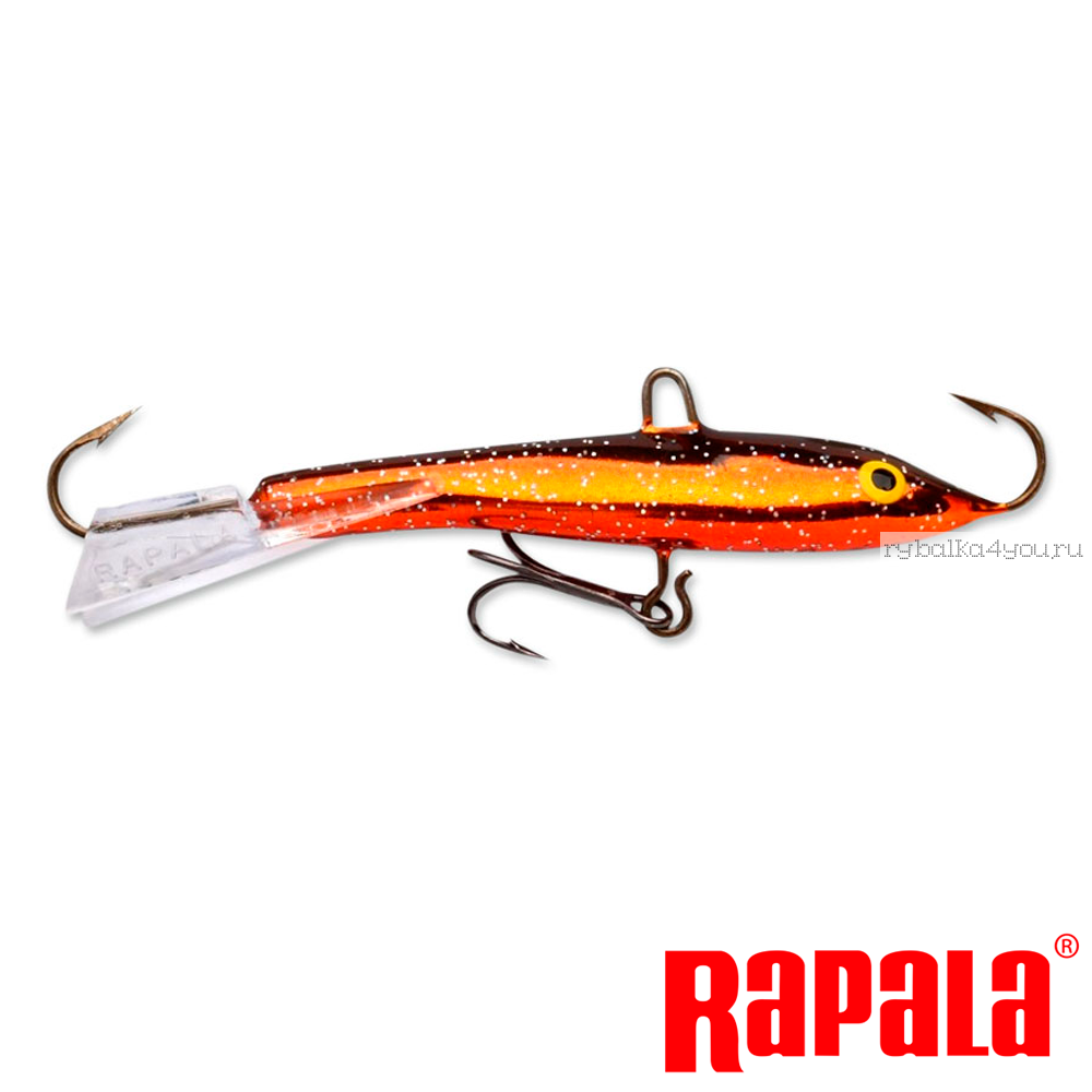 Купить Балансир Rapala Minnow Jigging Rap W05 50 мм / 9 гр / цвет: MCHF  цена 775 рублей в рыболовном интернет каталоге в Москве с доставкой на дом