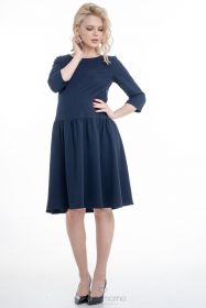 мм532-101367 Платье для беременных, Т.синий