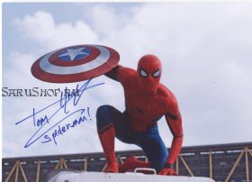 Автограф: Том Холланд. Человек-паук, Первый мститель: Противостояние