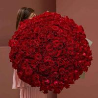 Букет из 301 красной розы Эквадор