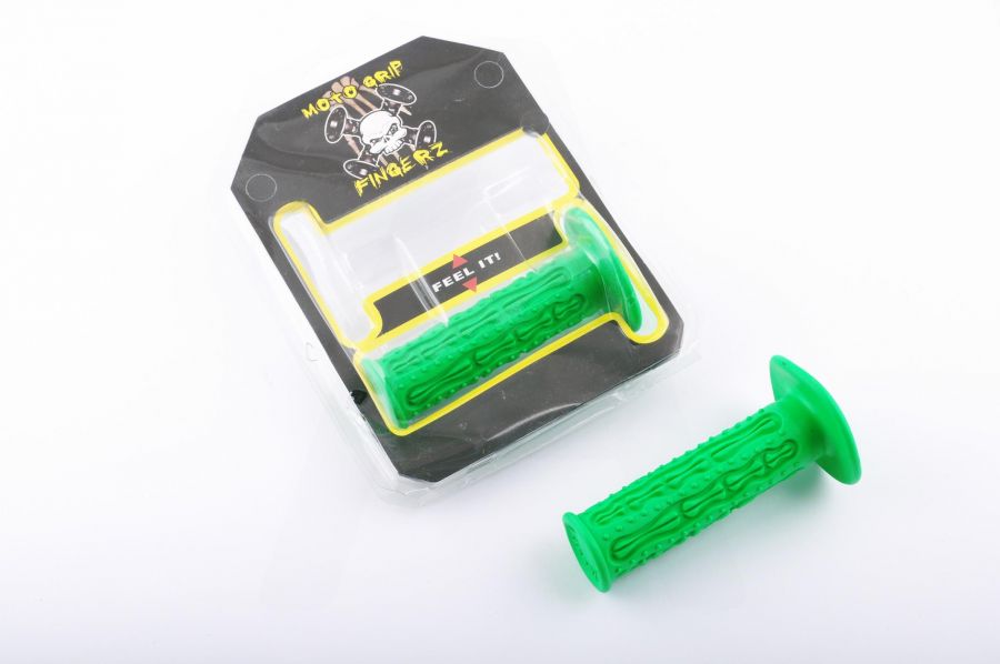 Ручки руля (mod:2, зеленые) "MOTOGRIP"
