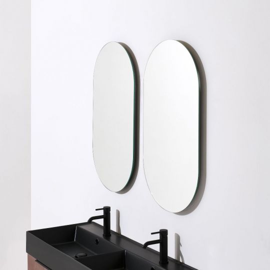Овальное зеркало Simas 50х90 со светодиодной подсветкой по периметру SPO50 ФОТО