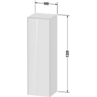 Высокий шкаф-пенал Duravit White Tulip WT1332 L/R схема 3