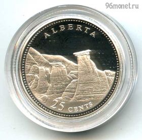 Канада 25 центов 1992 Альберта