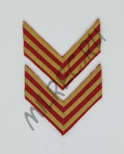 Углы нарукавные старшего лейтенанта образца 1940 г.  (копия)
