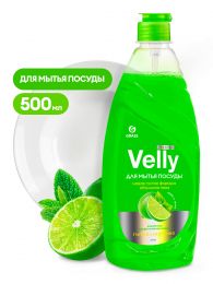 Средство для мытья посуды Velly Premium лайм и мята 500 мл-купить в Челябинске | Моющие средства для посуды цена